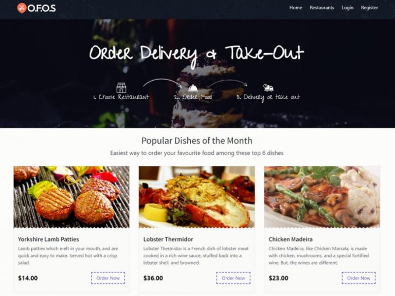 Online Food Ordering System In Php And Mysql With Source Code