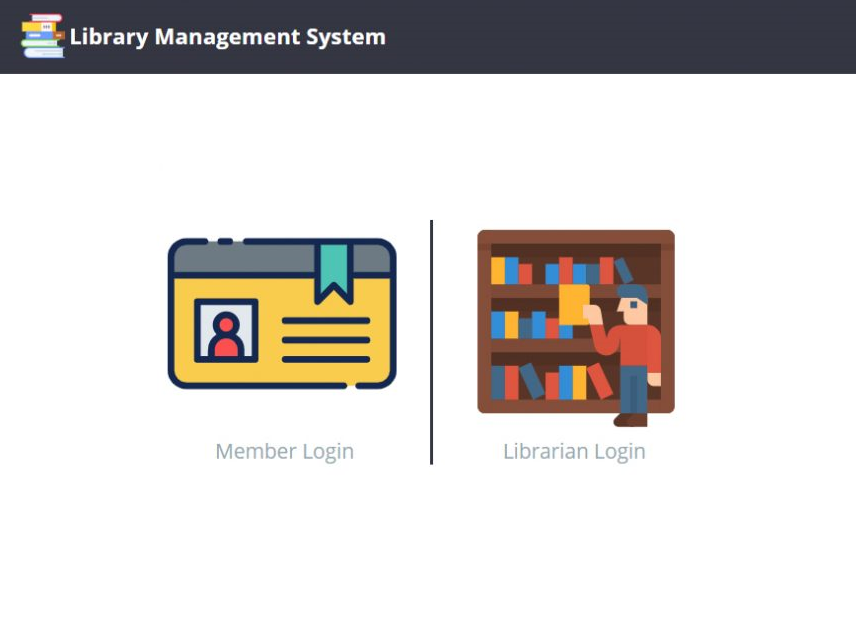 Library Management System in php with source code