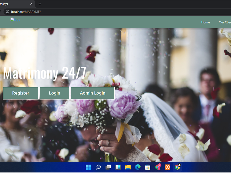 Matrimonial site project in PHP with source code for free