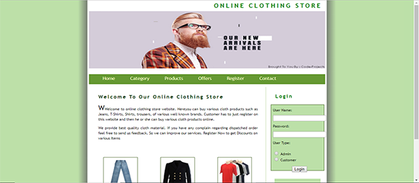 ONLINE SHOPPING STORE USING PHP WITH SOURCE CODE