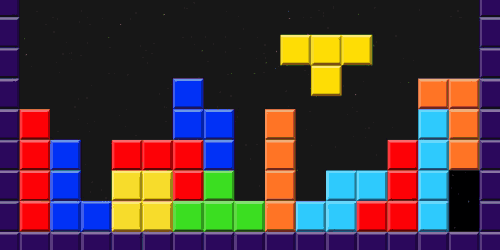Tetris Game in flutter with source code