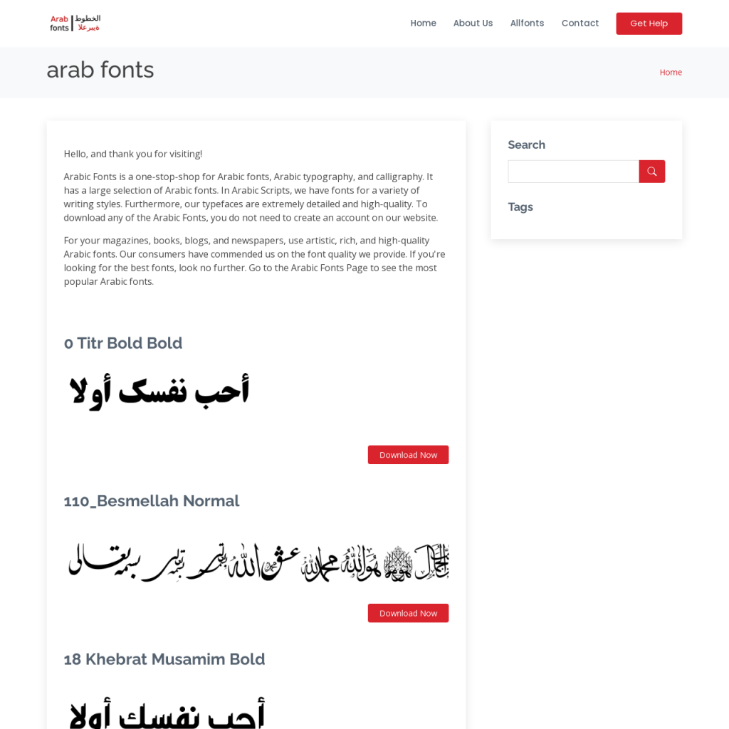 download adobe photoshop arabic fonts