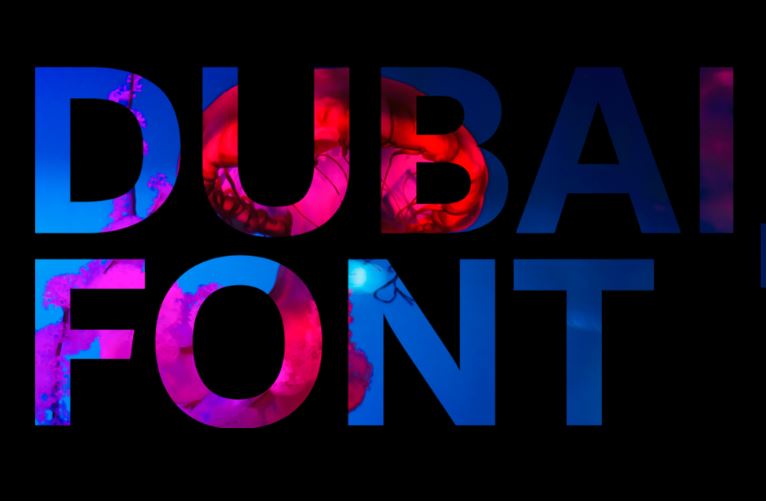 dubai font download for free