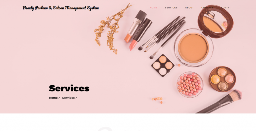 Beauty parlor management system in php with source code